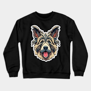 cute dog Crewneck Sweatshirt